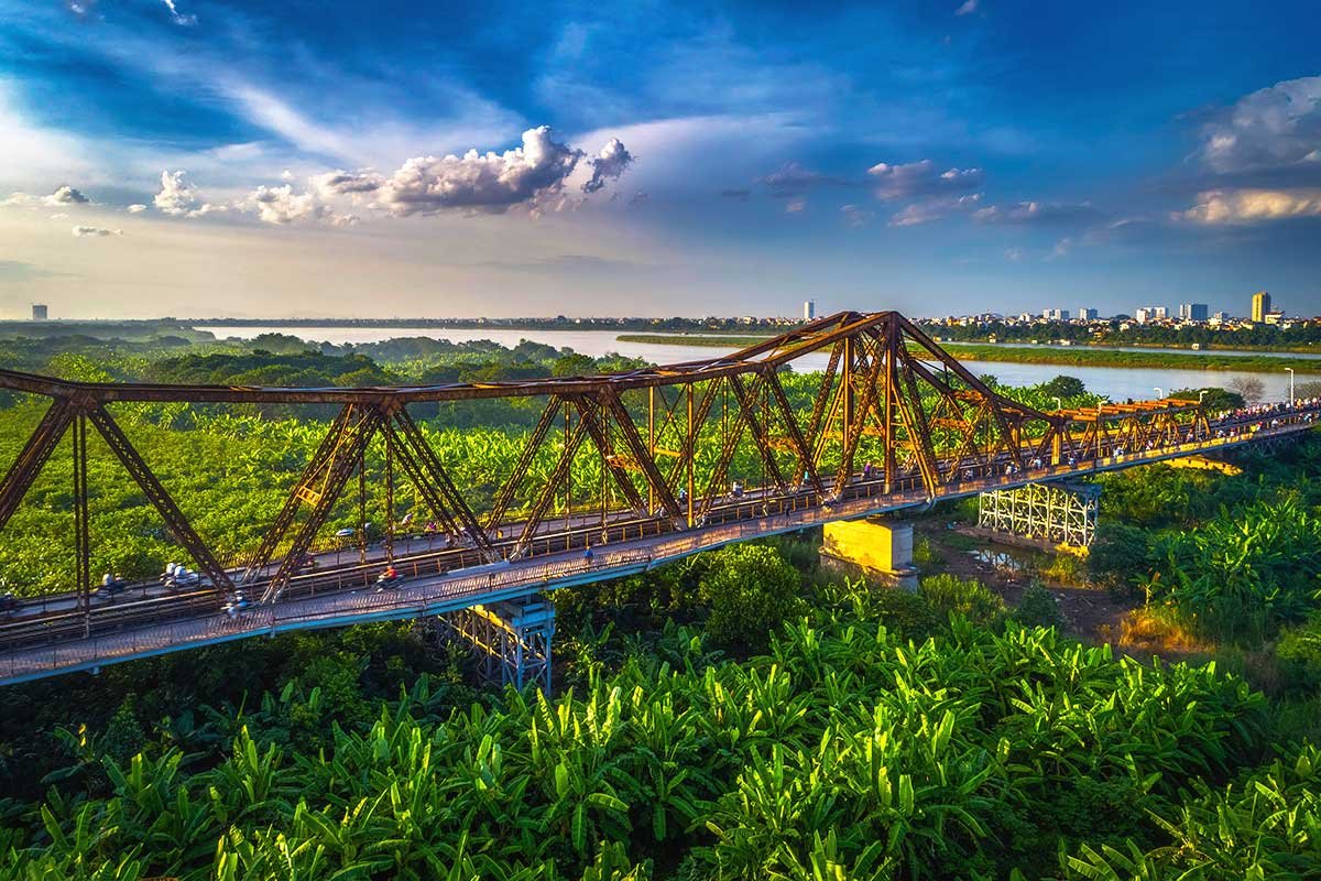 Bicycle Trip Hanoi Red River Island Half Day